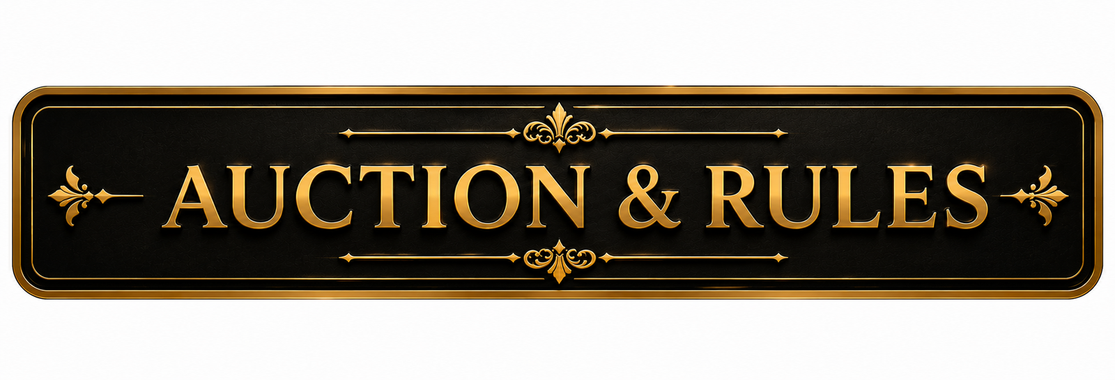Auction rules