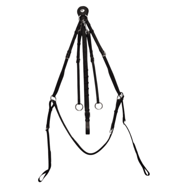 Equenatural Adjustable Breastplate Martingale – Premium Leather & Secure Fit