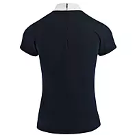 Equitheme Competition Doha Polo - Short Sleeves - Navy, XS