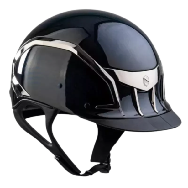 Samshield XJ Chrome Helmet – Carbon Fiber Safety with Superior Ventilation